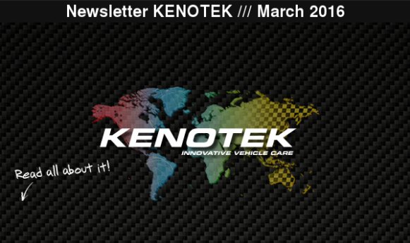 Nieuwsbrief Kenotek - Maart 2016